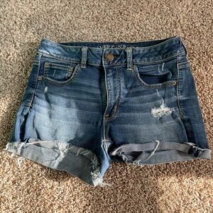 Size 8 American Eagle Outfitters Jean Shorts High Waisted